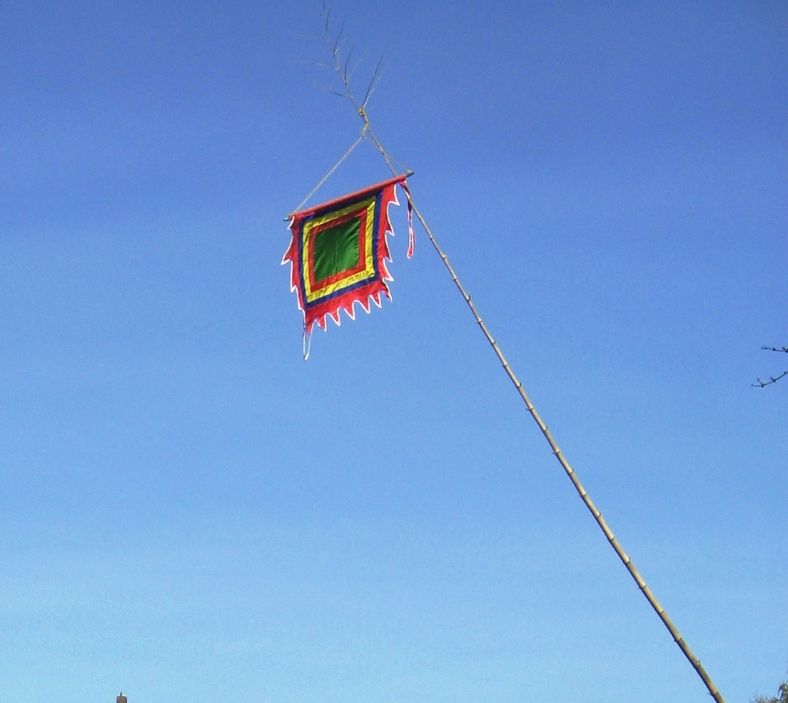 Tuy nhiên, do có một giai đoạn sự trao truyền văn hóa ở nước ta bị đứt gãy, tạo ra những khoảng trống lớn trong hiểu biết, nhận thức của người dân về văn hóa mà ngày nay không có nguyên tắc thống nhất nào về tạo hình lá cờ ngũ sắc ở Việt Nam.