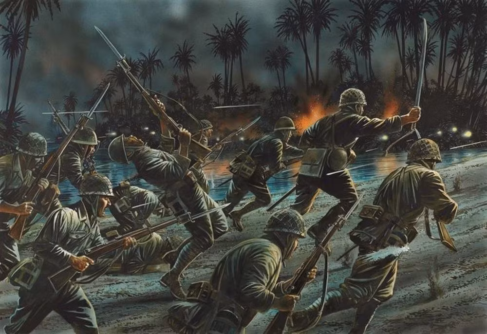 Cuộc tấn công kiểu Banzai lớn nhất là trận Saipan vào năm 1944. Gần 4.300 lính Nhật tử trận trong trận chiến này. Trong khi đó, phía Mỹ tử trận 650 người, Tiểu đoàn bộ binh số 1 và 2, thuộc sư đoàn Bộ binh số 105 bị tiêu diệt gần hết.