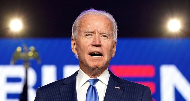 Ông Joe Biden trở thành tổng thống Mỹ thứ 46. Ảnh: Reuters.