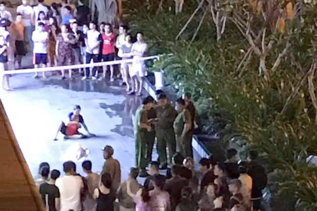 Be trai roi tu tang 8 chung cu o TP.HCM