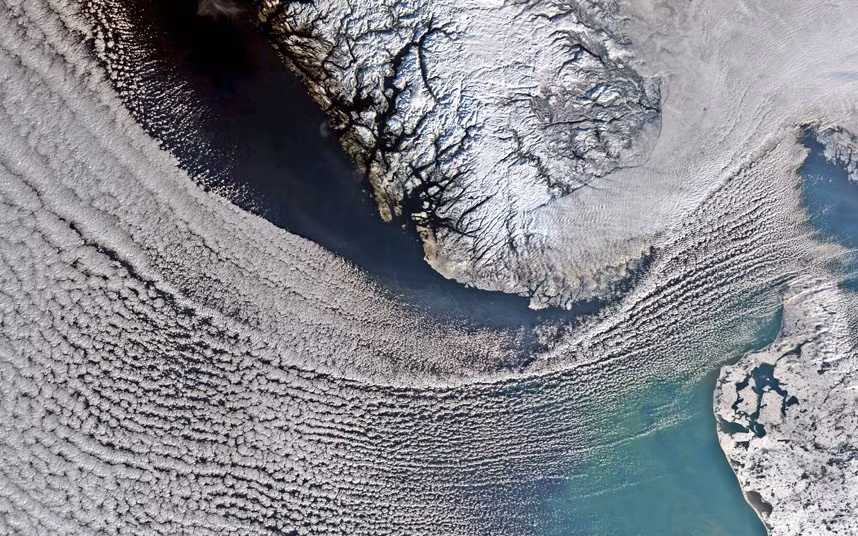 Hình ảnh tuyết Bắc Âu tuyệt đẹp.