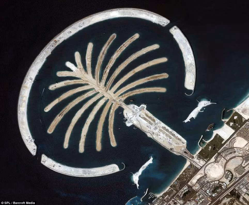 Quần đảo nhân tạo tuyệt đẹp ở Dubai.