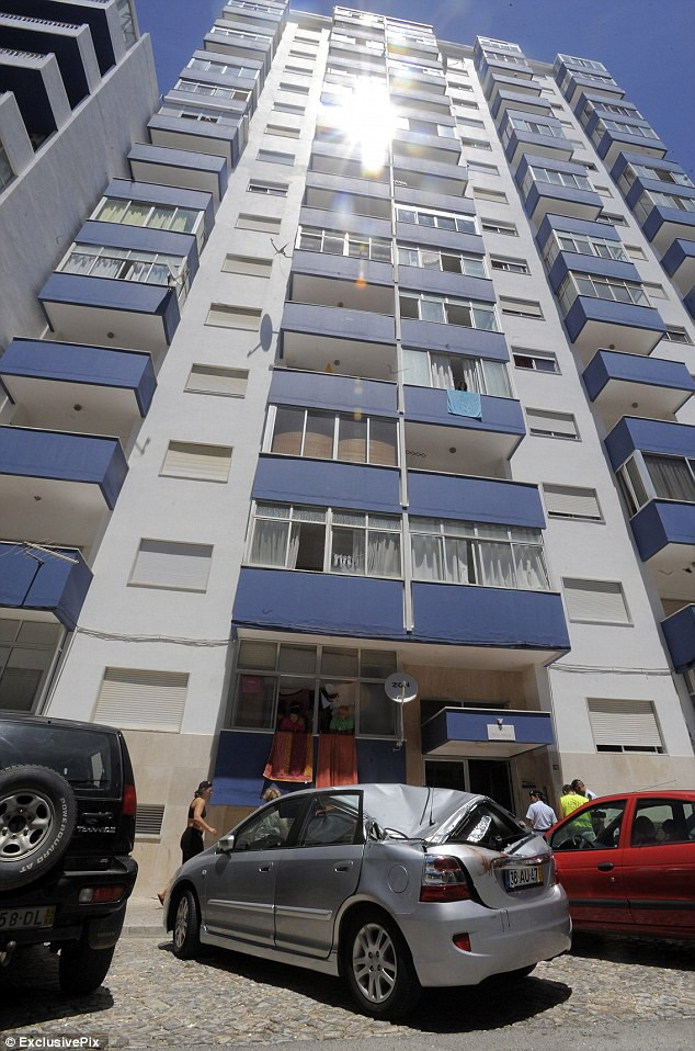 Những người dân địa phương cho biết sự việc xảy ra vào chiều ngày 24/7 tại thành phố Quarteira, Bồ Đào Nha.