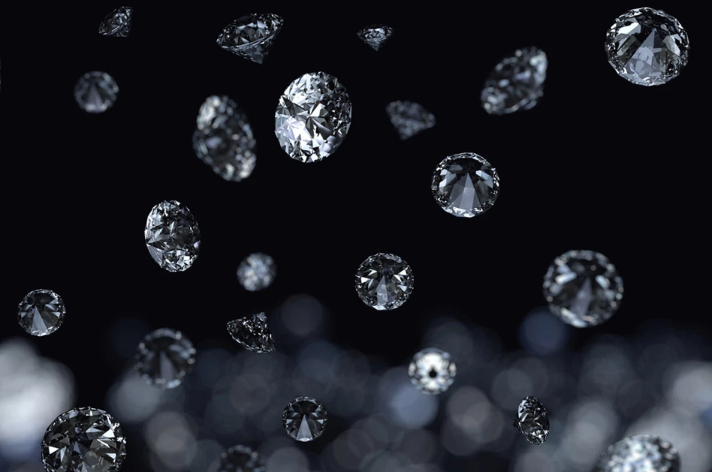  2. Khởi nguồn từ khí metan. Hiện tượng bắt đầu với sự phân tách khí metan (CH₄) trong khí quyển của các hành tinh này, do tác động của nhiệt độ và tia sét, tạo ra cacbon tự do. Ảnh: Pinterest.