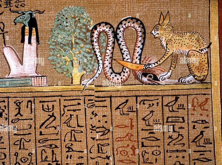  7. Lễ nghi xua đuổi Apep. Các lễ nghi xua đuổi Apep (gọi là “Lễ nghi đuổi Apep”) là một phần quan trọng trong tín ngưỡng Ai Cập cổ đại. Trong các lễ hội này, các thầy tư tế và pharaoh thực hiện nghi lễ, cử hành các nghi thức để xua đuổi hỗn loạn và bóng tối do Apep mang lại. Ảnh: Pinterest.