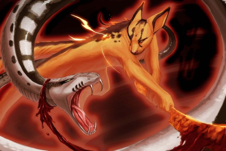  6. Apep được liên kết với thiên tai và thảm họa. Apep không chỉ là kẻ thù của Ra mà còn được coi là nguyên nhân gây ra thiên tai và thảm họa, như sấm sét, động đất và lũ lụt. Những thảm họa này thường được xem là sự tấn công của Apep vào thế giới trật tự và ổn định. Ảnh: Pinterest.