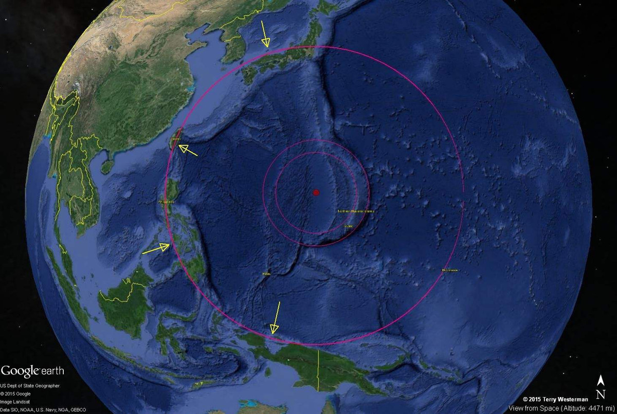  9. Nguồn gốc của cacbon. Nghiên cứu cho thấy rãnh Mariana đóng vai trò quan trọng trong việc tái chế cacbon từ khí quyển vào sâu bên trong Trái Đất. Ảnh: Pinterest.