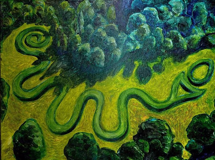  3. Vị trí. Gò Rắn Lớn nằm ở hạt Browns, bang Ohio, và là một điểm đến nổi bật cho các nhà khảo cổ học và khách du lịch. Địa điểm này hiện nay là một phần của Công viên Lịch sử Quốc gia Gò Rắn Lớn, thu hút hàng nghìn khách tham quan mỗi năm. Ảnh: Pinterest.