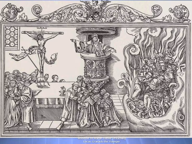  6. Tập trung vào 5 cám dỗ chính. Tác phẩm liệt kê 5 cám dỗ phổ biến mà người sắp chết có thể gặp phải, bao gồm: Mất đức tin; Tuyệt vọng; Kiêu ngạo; Tham lam; Ham muốn thế gian. Ảnh: Pinterest.