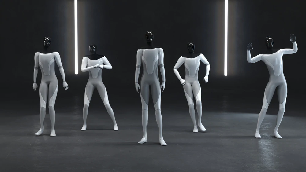  10. Có thể giao tiếp với con người. Tesla Bot được thiết kế để giao tiếp thông qua màn hình hiển thị ở mặt, cùng với khả năng hiểu ngôn ngữ tự nhiên để nhận lệnh. Ảnh: Pinterest.