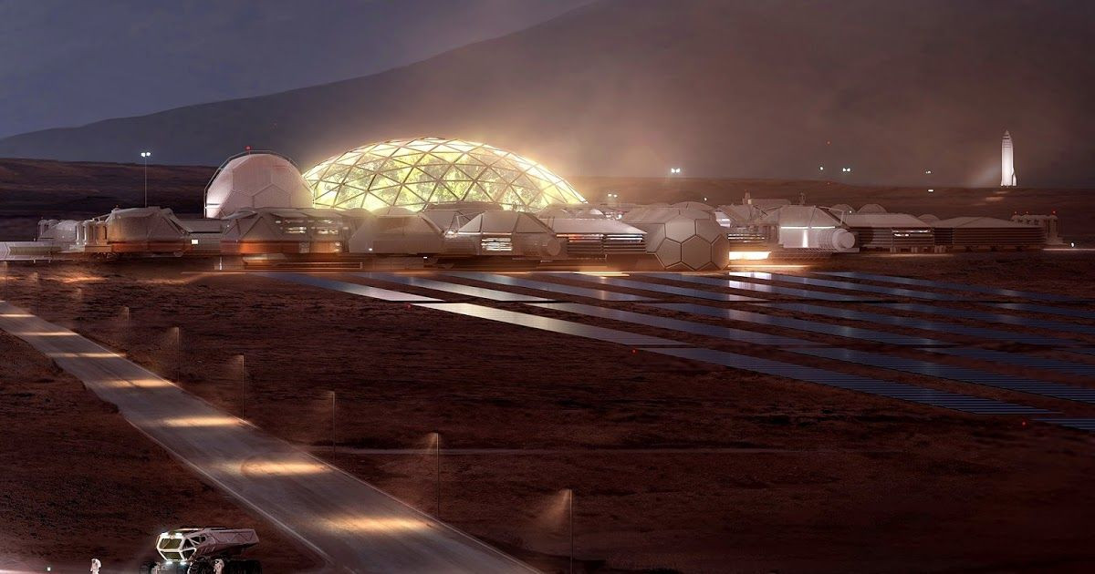  6. Ý tưởng “Terraforming” Sao Hỏa. Musk từng đề xuất quan điểm biến đổi khí hậu Sao Hỏa (terraforming) để tạo ra bầu khí quyển có thể hỗ trợ sự sống. Một trong những ý tưởng gây tranh cãi là sử dụng bom nhiệt hạch ở hai cực để giải phóng CO₂ bị đóng băng. Ảnh: Pinterest.