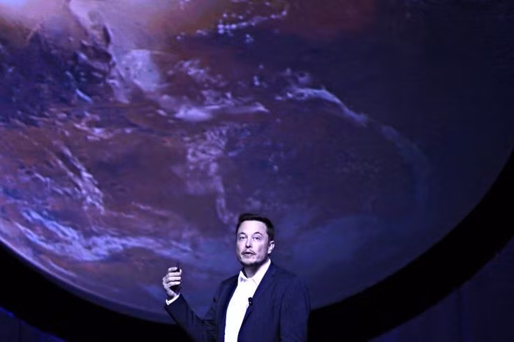  10. Tinh thần khuyến khích khám phá. Elon Musk tin rằng việc đưa con người lên Sao Hỏa không chỉ là một hành động thực dụng, mà còn là bước tiến quan trọng trong việc khám phá không gian và mở rộng tầm nhìn của loài người. Ảnh: Pinterest.