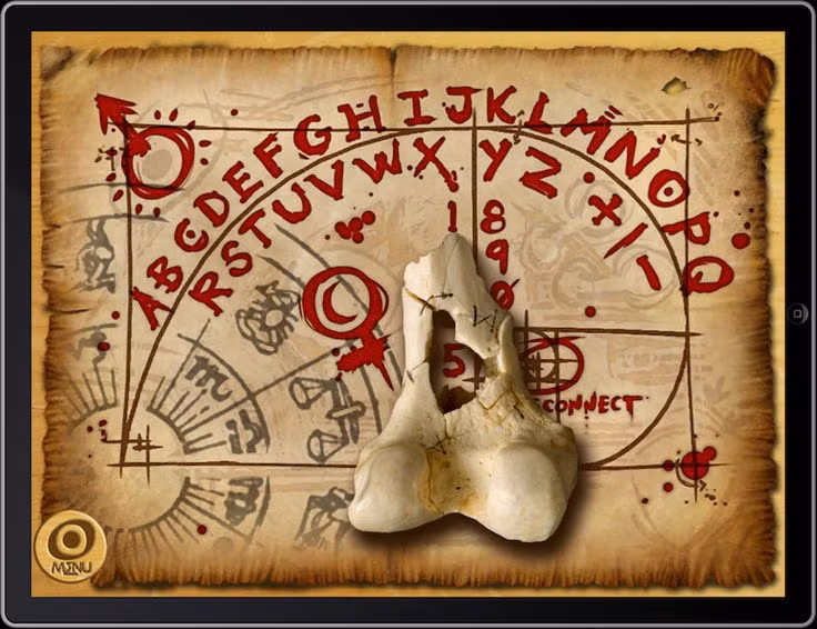  4. Lời hứa “trả lời tất cả”. Khi ra mắt, cầu cơ được quảng cáo là công cụ có thể trả lời bất kỳ câu hỏi nào, từ quá khứ, hiện tại đến tương lai. Ảnh: Pinterest.