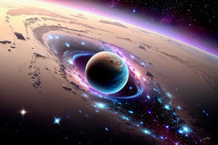  8. Hai lỗ đen siêu khối. Thiên hà Tiên Nữ có ít nhất hai lỗ đen siêu khối tại trung tâm, với khối lượng lớn gấp hàng triệu lần khối lượng Mặt Trời. Ảnh: Pinterest.