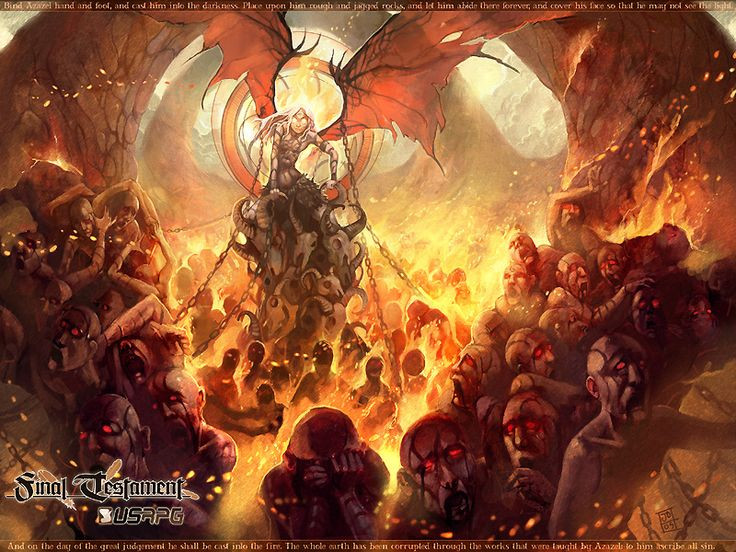  10. Liên hệ với Satan. Một số truyền thống liên kết các thiên thần sa ngã với Satan, cho rằng Satan là những thiên thần nổi loạn đầu tiên. Ảnh: Pinterest.