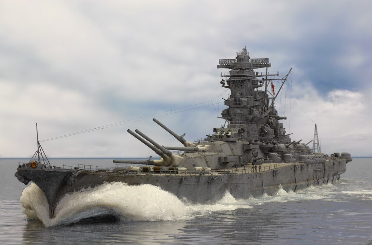  11. Ra mắt trong chiến tranh thế giới thứ hai. Yamato được hạ thủy vào năm 1940, giữa Chiến tranh thế giới thứ hai, và là biểu tượng của sức mạnh quân sự Nhật Bản. Ảnh: Pinterest.