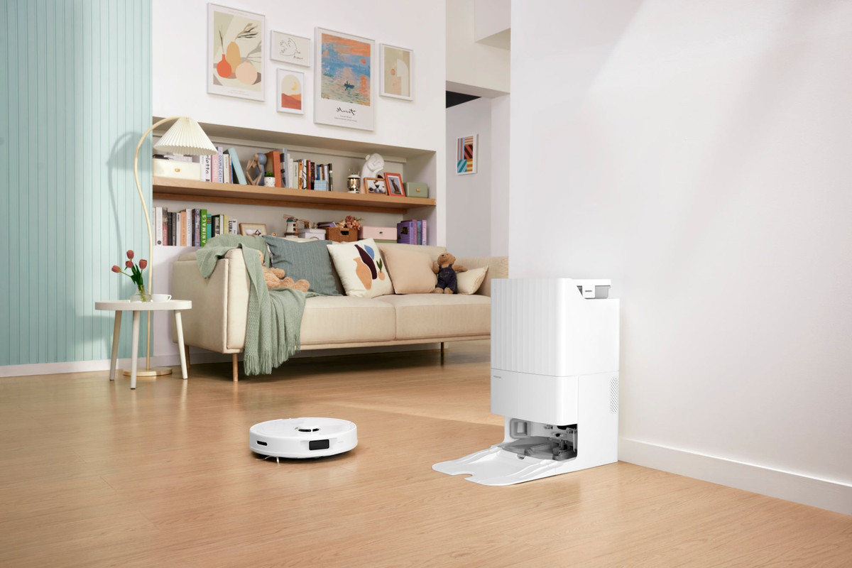  12. Thiết kế hiện đại và thẩm mỹ. Q Revo sở hữu thiết kế sang trọng, tinh tế, phù hợp với không gian nội thất hiện đại. Ảnh: Roborockonline.com.au.