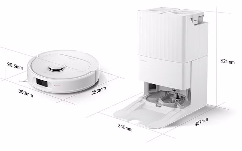  10. Phát hiện và tránh chướng ngại vật. Cảm biến thông minh giúp robot nhận diện và tránh các vật nhỏ như dây điện, đồ chơi hoặc thú cưng. Ảnh: Websosanh.