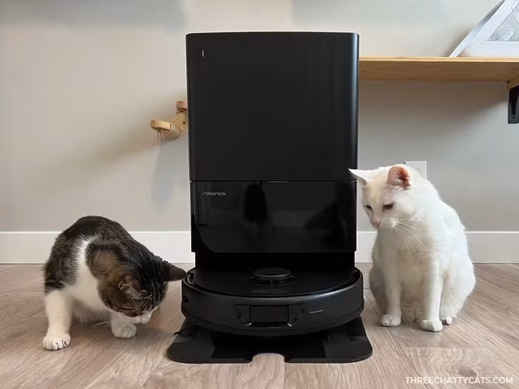  1. Tích hợp hệ thống lau xoay tiên tiến. Robot hút bụi Q Revo được trang bị hai đầu lau xoay 360 độ, giúp làm sạch hiệu quả hơn so với các robot hút bụi truyền thống. Ảnh: Pinterest.