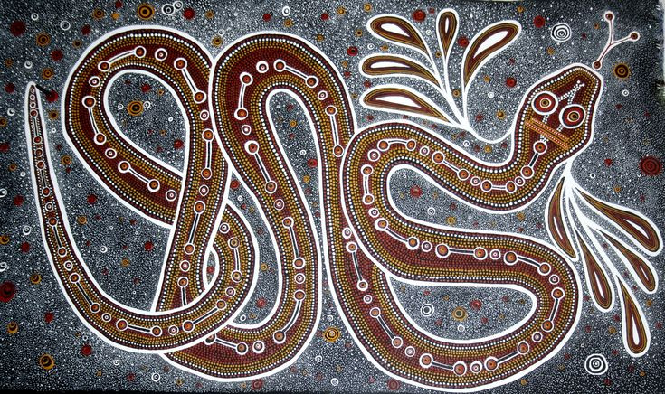  2. Hình dạng và màu sắc đặc biệt. Rắn cầu vồng được mô tả là một con rắn khổng lồ với những màu sắc tươi sáng, đặc biệt là cầu vồng. Màu sắc của nó có thể bao gồm đỏ, vàng, xanh lam, và tím, tượng trưng cho các yếu tố tự nhiên như nước, trời, và đất đai. Ảnh: Pinterest.