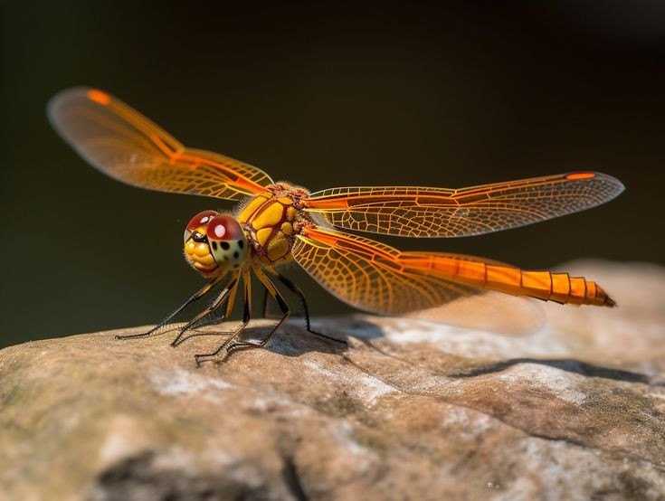  1. Một trong những loài cổ xưa nhất. Chuồn chuồn xuất hiện trên Trái Đất từ hơn 300 triệu năm trước, từ thời kỳ trước cả khủng long. Ảnh: Pinterest.