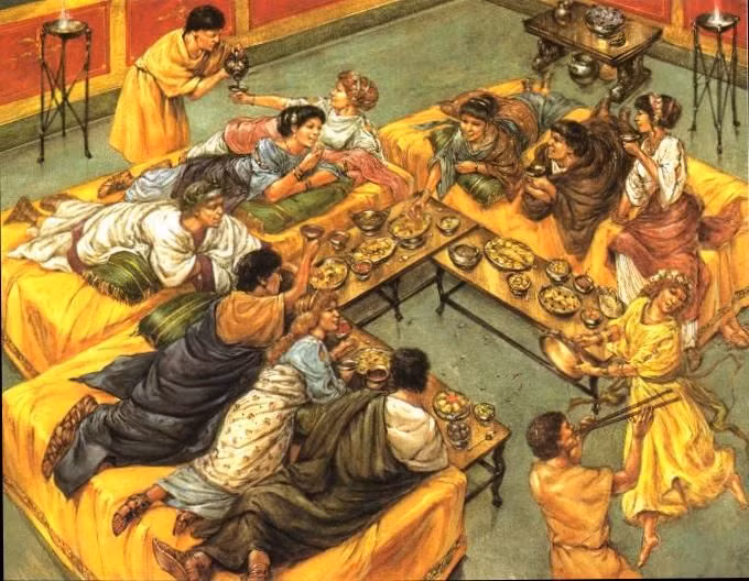  12. Tầm quan trọng của hậu duệ. Có con cháu để tiếp tục thờ cúng tổ tiên là nghĩa vụ thiêng liêng của mỗi gia đình La Mã. Việc không có người kế thừa bị coi là bất hạnh lớn. Ảnh: Pinterest.