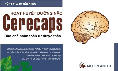 Thuốc Cerecaps “khắc tinh” của bệnh thiếu máu lên não