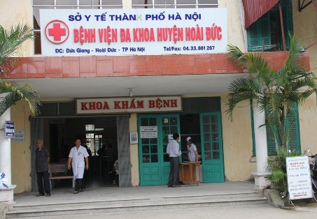 Bệnh viện đa khoa huyện Hoài Đức.