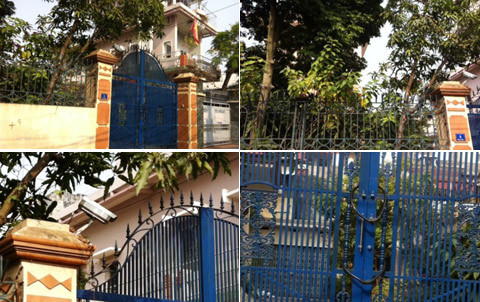 Căn nhà, nơi được cho là địa điểm kiều nữ cưỡng hiếp lái xe taxi.