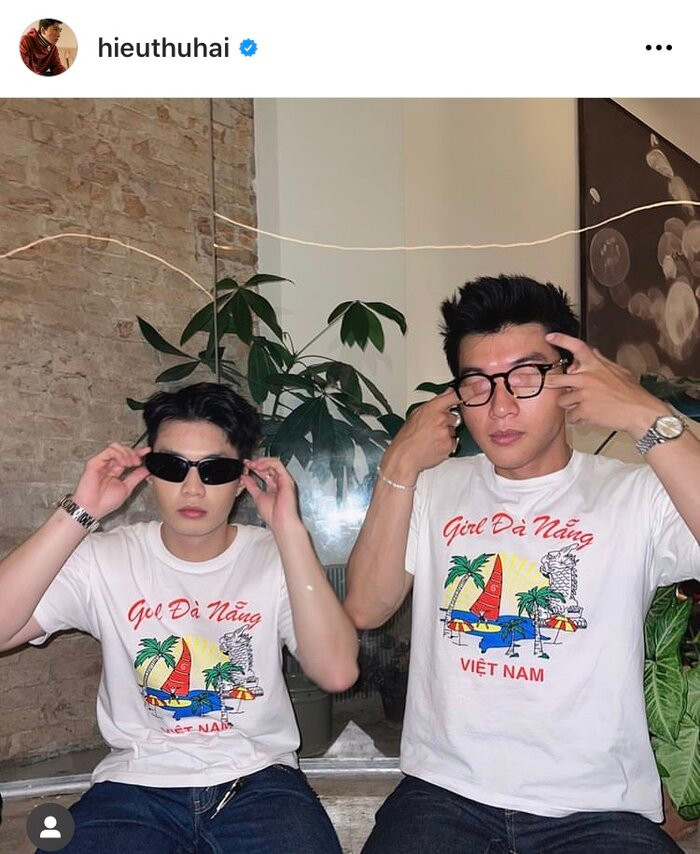 "Bạn gái tin đồn" lần đầu đăng tải tình tứ bên Hieuthuhai? ảnh 4