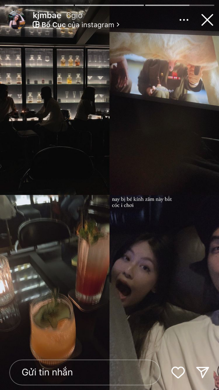 "Bạn gái tin đồn" lần đầu đăng tải tình tứ bên Hieuthuhai? ảnh 2
