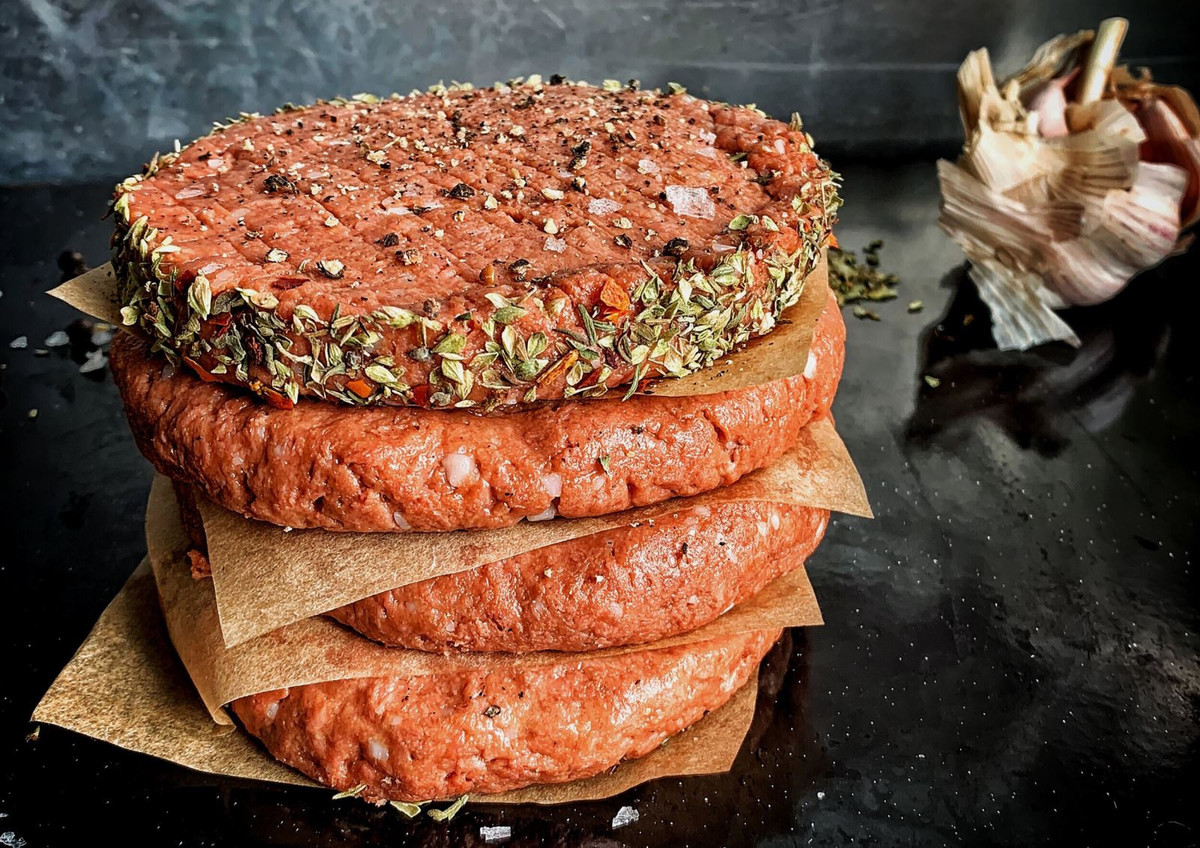 Thịt in 3D hoàn toàn từ rau củ trông như thật Thit in 3D hoan toan tu rau cu trong nhu that