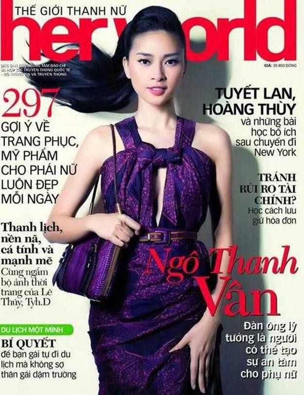 Ha Ho, Ngo Thanh Van visual dinh cao tren bia tap chi xua-Hinh-8