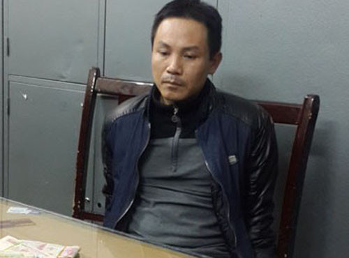 Ngô Văn Quỳnh (36 tuổi, ở Hạ Hồi, Thanh Trì) - nghi can sát hại nhân viên bảo vệ vũ trường New Square.