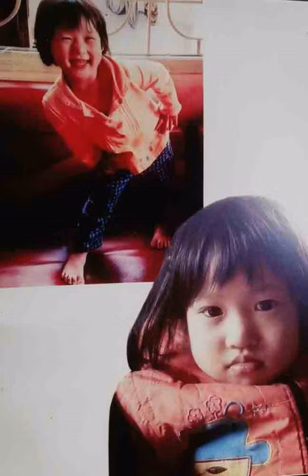 Hình ảnh cháu Hằng ở nhà.