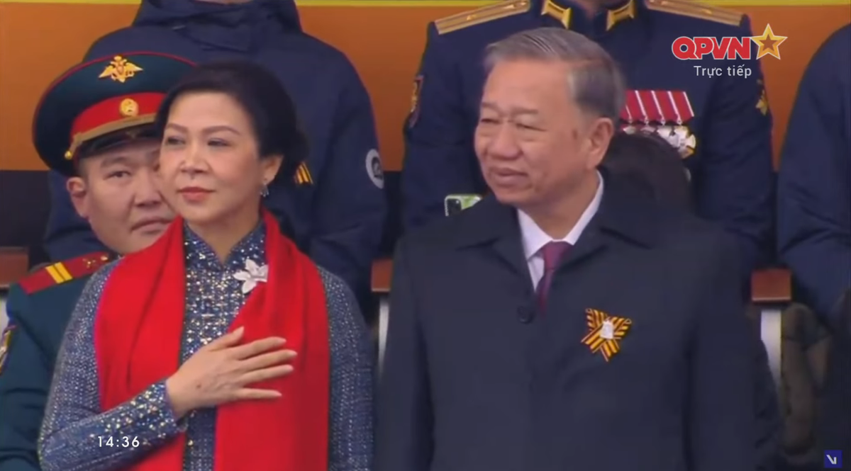 Viet Nam lan dau tham du le duyet binh Ngay Chien thang tren Quang truong Do-Hinh-43