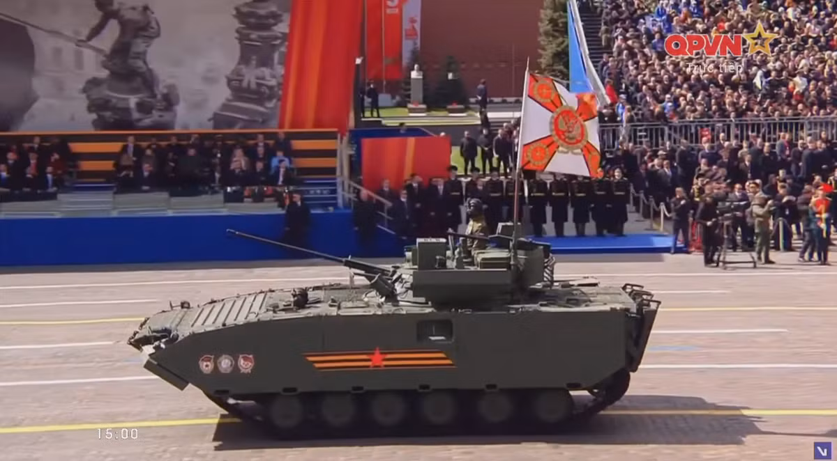 Viet Nam lan dau tham du le duyet binh Ngay Chien thang tren Quang truong Do-Hinh-28