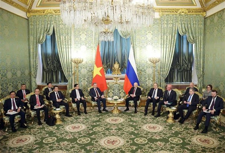 Tổng Bí thư Tô Lâm hội đàm với Tổng thống Nga Vladimir Putin - Hình 2 Tong Bi thu To Lam hoi dam voi Tong thong Nga Vladimir Putin-Hinh-2