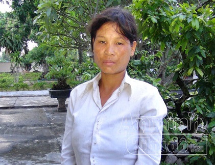 Đối tượng Hồ Thị Sen nhẫn tâm giết con ruột 2 tháng tuổi.