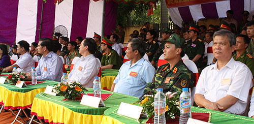 Trong khuôn khổ của cuộc diễn tập khu vực phòng thủ tỉnh Hưng Yên năm 2014, chiều 7-10, Công an tỉnh Hưng Yên tổ chức diễn tập thực binh phương án xử trí tình huống dưới sự chỉ đạo của Trung tướng Phạm Hồng Hương, Tư lệnh Quân khu, Trưởng ban chỉ đạo diễn tập Quân khu 3.