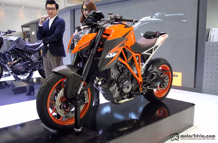 Mẫu naked bike KTM 1290 Super Duke.