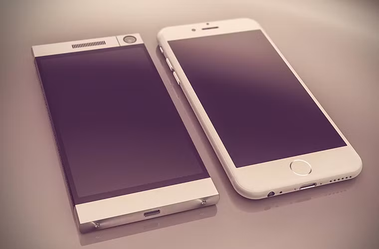 Spinner đọ dáng bên iPhone 6.