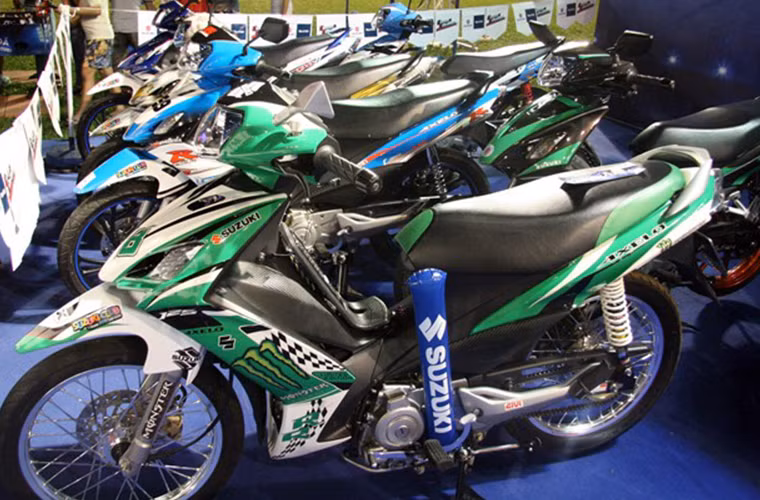 Đây là chiếc Axelo khác dán tem "monster".