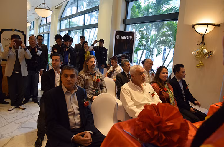 Các chuyên gia nước ngoài đến từ các hãng âm thanh danh tiếng.