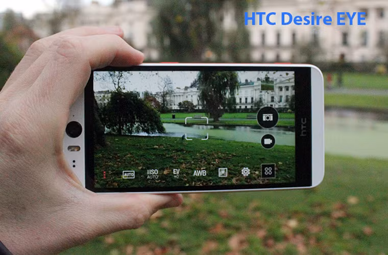 HTC Desire EYE (2,5 giây): Một trong những chiếc điện thoại HTC có khoản chụp hình đáng nể khi cho ra những tấm hình 13MP. Nhưng trên hết vẫn là tốc độ chụp khi đo được là 2,5 giây, tương đương với Galaxy S5.
