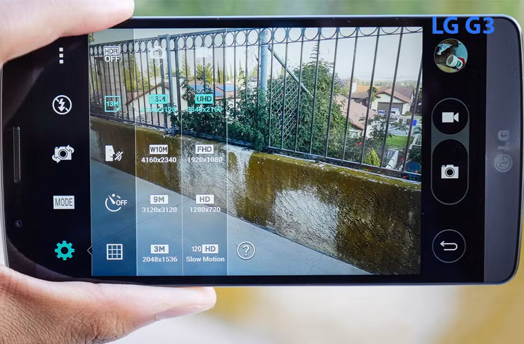 LG G3 (2,7 giây): Ở tốc độ 2,7 giây, LG G3 chụp ảnh nhanh bằng Galaxy Note 3. Rất ấn tượng!