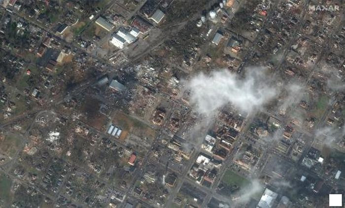 Ngày 11/12/2021. Được biết, Kentucky là bang thiệt hại về nhân mạng nặng nề nhất với ước tính hơn 100 người tử vong.