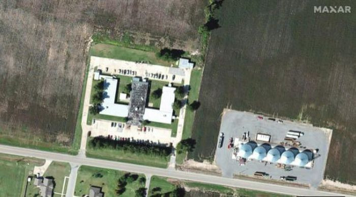 Cận cảnh viện dưỡng lão Monette Manor ở Monette, Arkansas, ngày 22/2/2021.