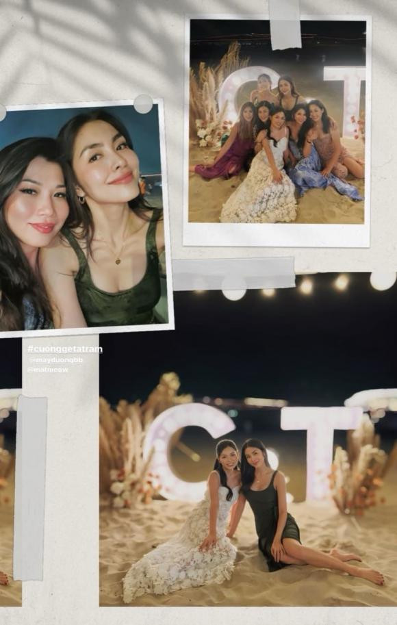 Hà Tăng gây sốt với nhan sắc vô cùng xinh đẹp khi xuất hiện tại một bữa tiệc với bạn bè