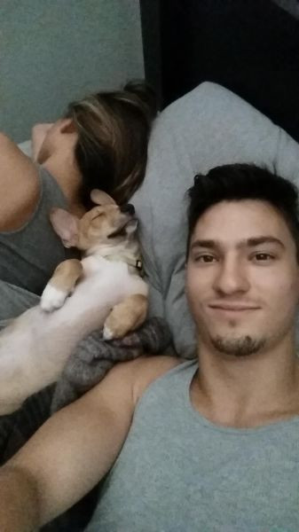 Cún con chiếm chỗ.